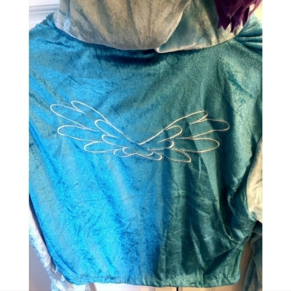 NWT My Little Pony Rainbow Dash Hoodie Adult L/XL Halloween Costume Cosplay New - Picture 10 of 13